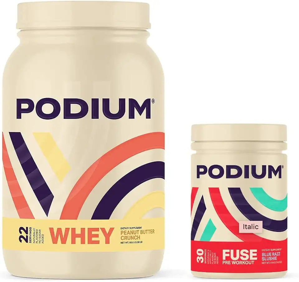Pre Workout and Whey Protein Powder Bundle Z4361