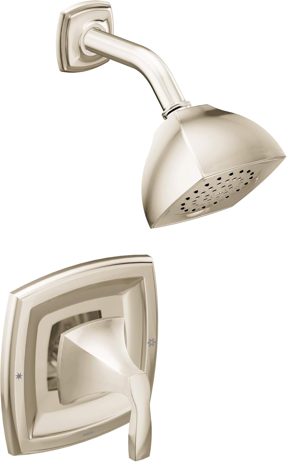 Brushed Nickel Pressure Balancing Shower Trim Kit Y78401