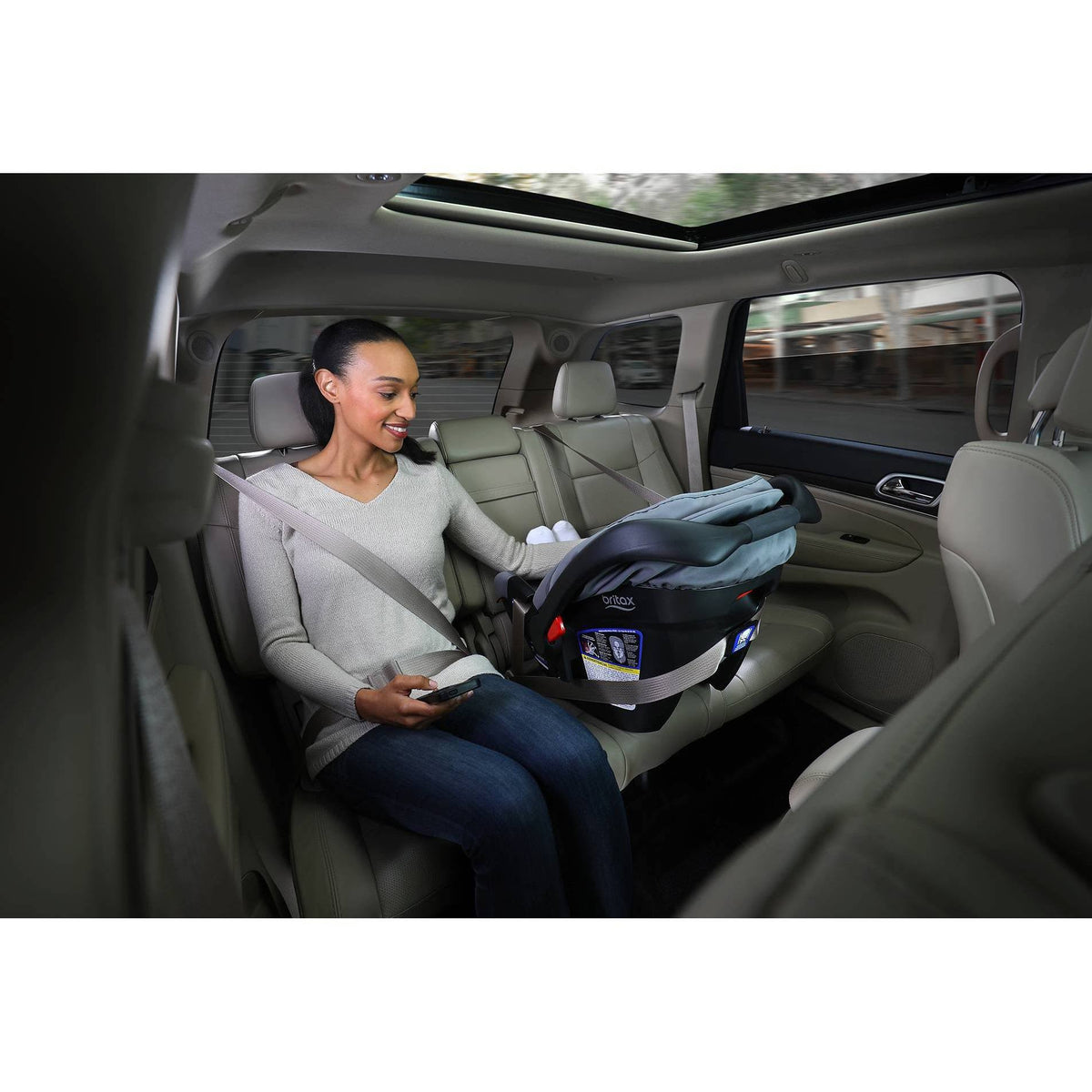 Black Infant Car Seat P6386