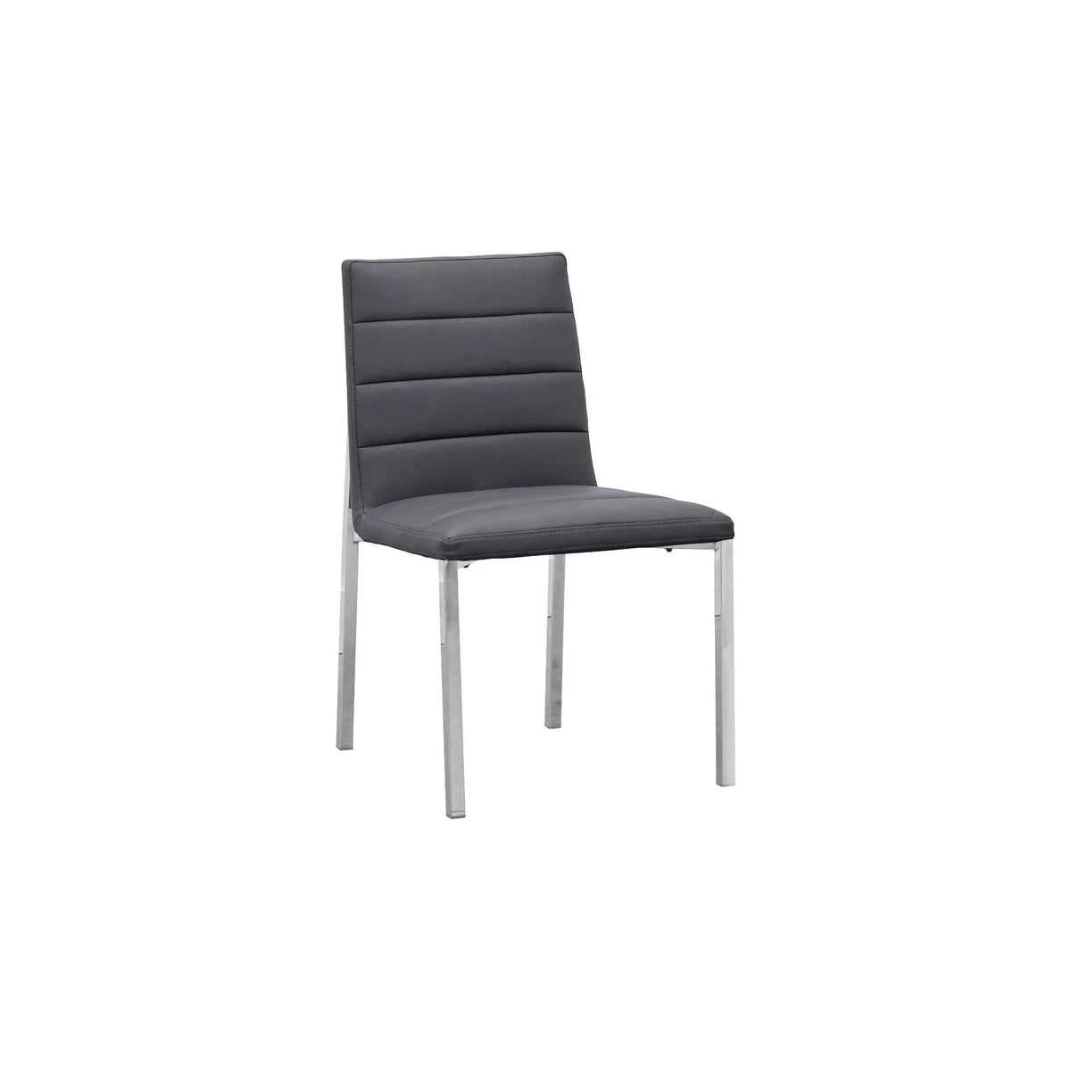 5PC 48" Round Glass Table & 4 Metal Back Chair Z5616