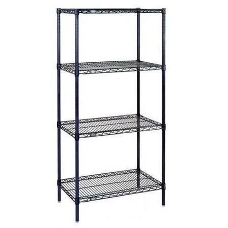 24 x 30 x 74 in. Blue Electroplating Starter Shelf Unit E98368