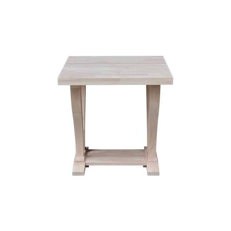 Solid Wood End Table W116