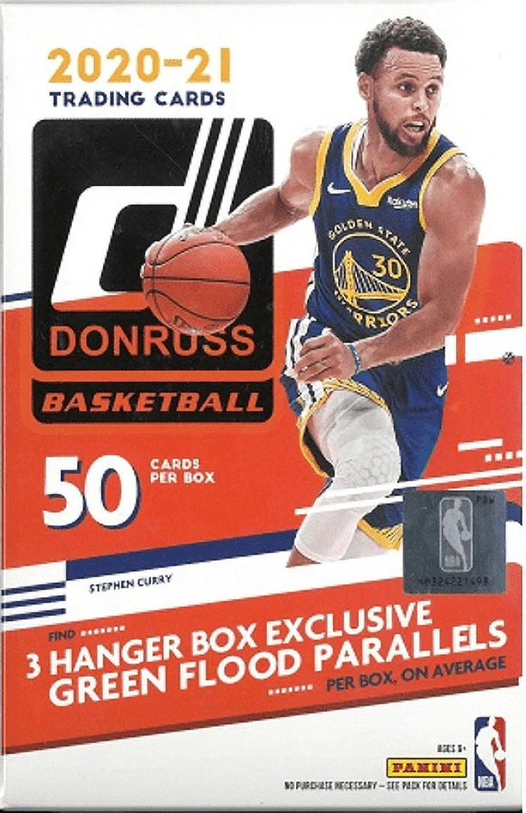 NBA Basketball Trading Cards Hanger Box 50 Cards D6488
