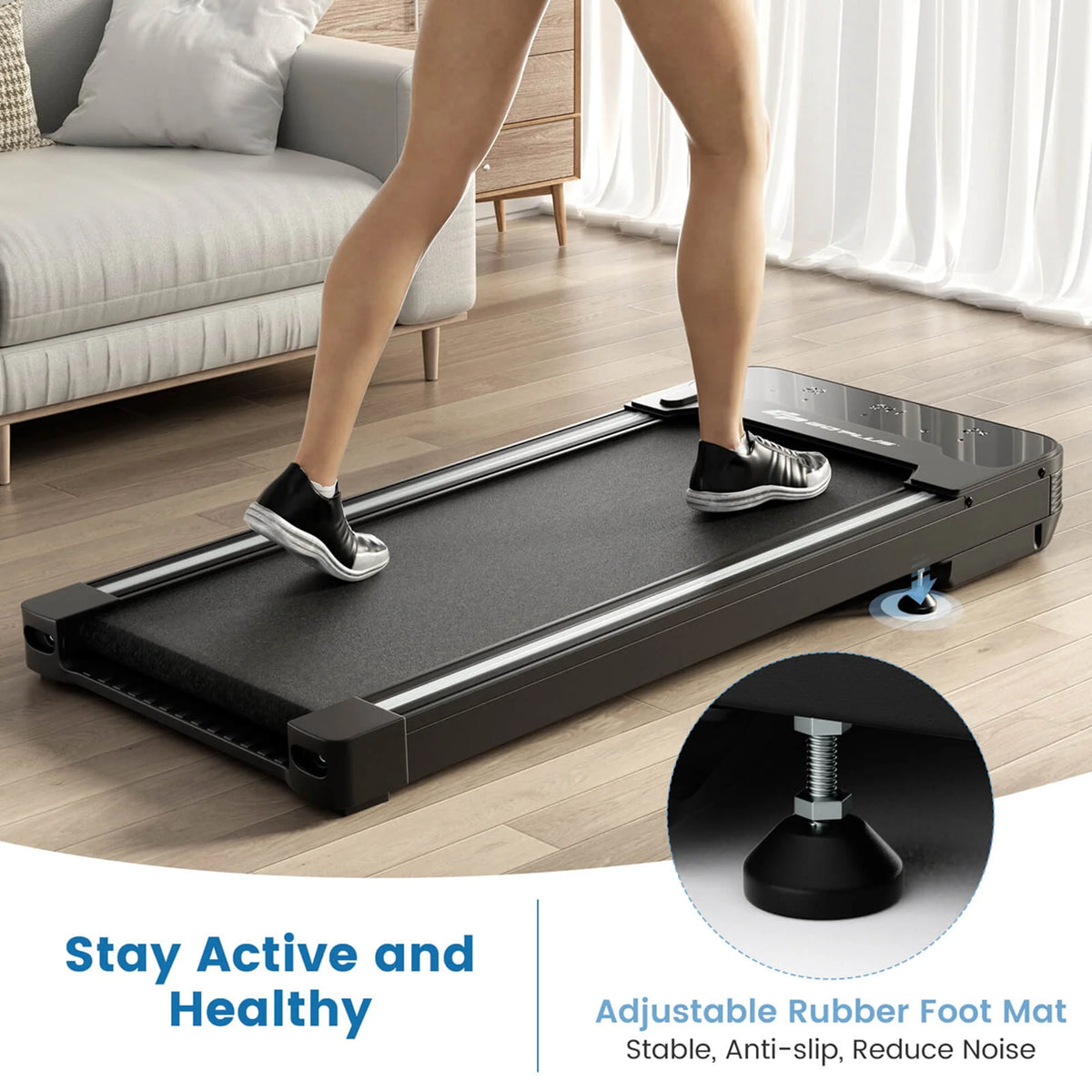 1HP Under-Desk Walking Treadmill G8542