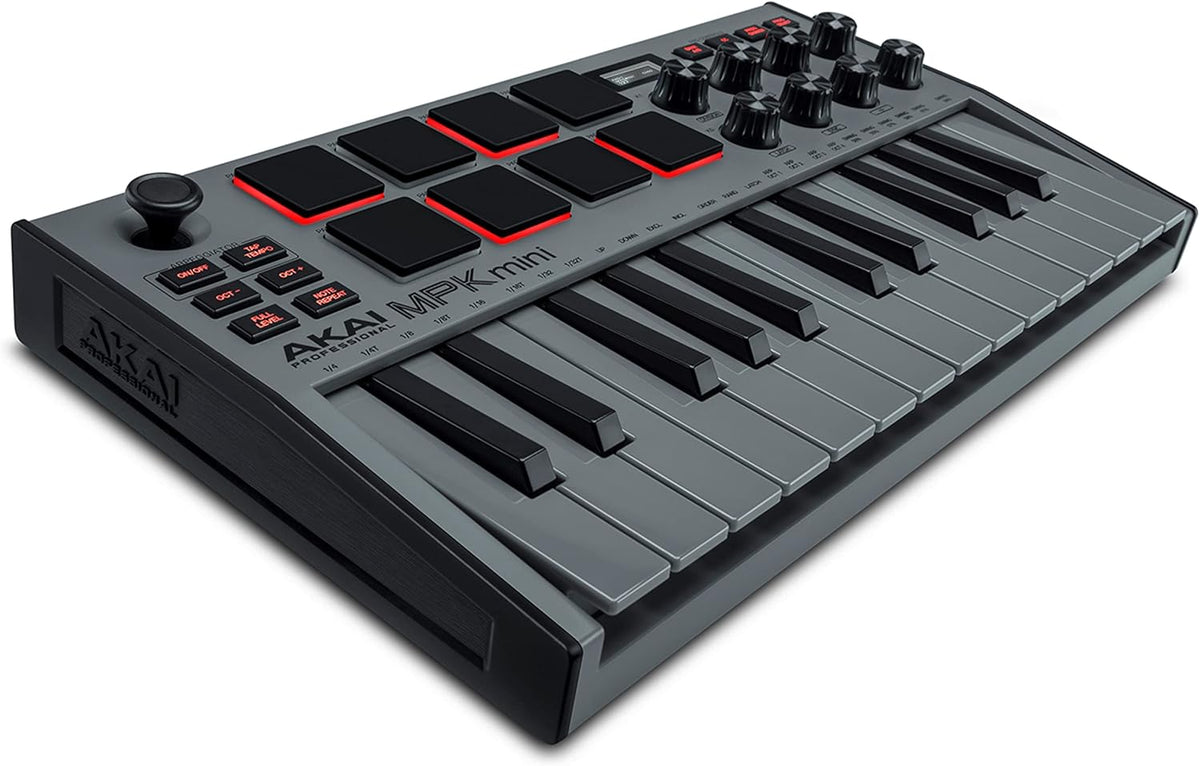 MPC Studio MIDI Controller with 8 Backlit Drum Pads, Grey C228128