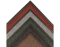 Brown Blended Yarn Carpeted Entry Mat W130596