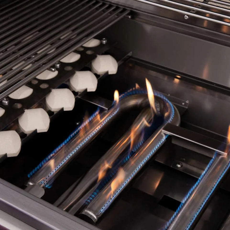 32-Inch 3-Burner Built-In Natural Gas Grill With Rotisserie P578270