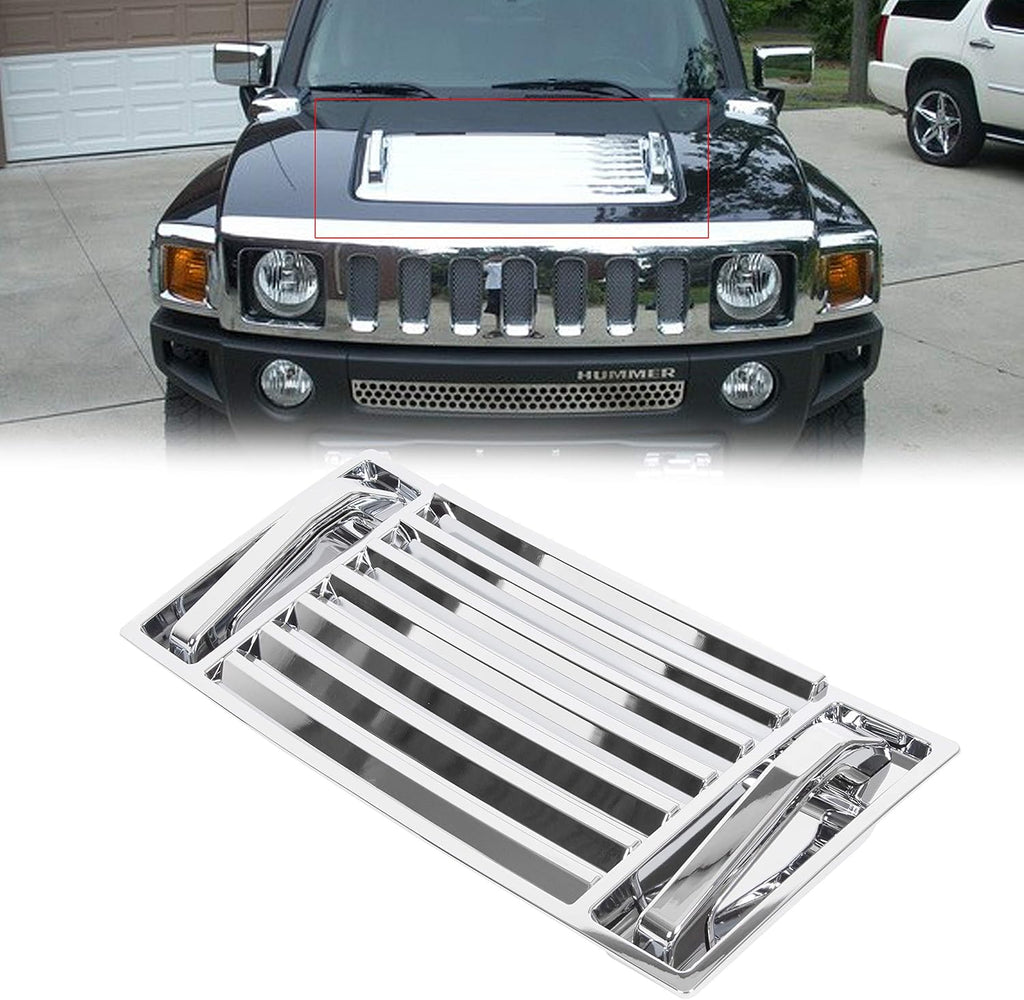 Chrome Hood Deck Vent Panel Handle Cover Trim O6764