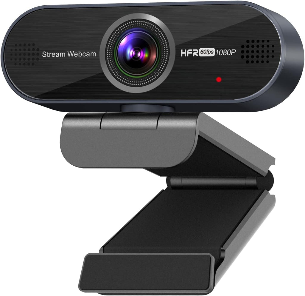 4K Webcam with Remote Control, Full HD, Auto-Focus 120° Wide Angle, Dual Noise Reduction Mics, Pack of 2 W659641