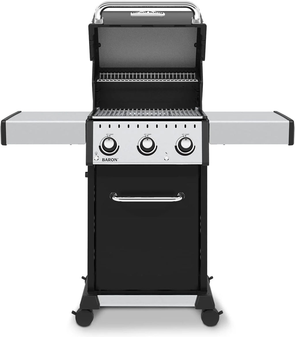 Liquid Propane Silver Black Grill I263