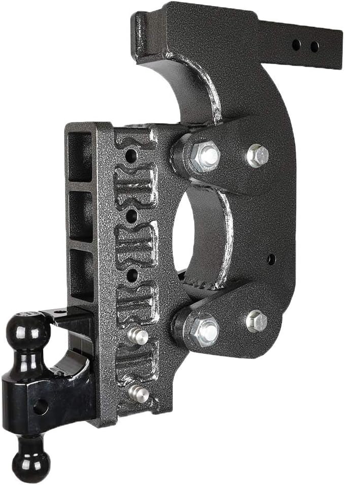Torsion Suspension Hitch 2.5" Receiver Class V 21K Towing Hitch, Combo Includes Dual Ball, Pintle Lock & 2 Hitch Pins G7988