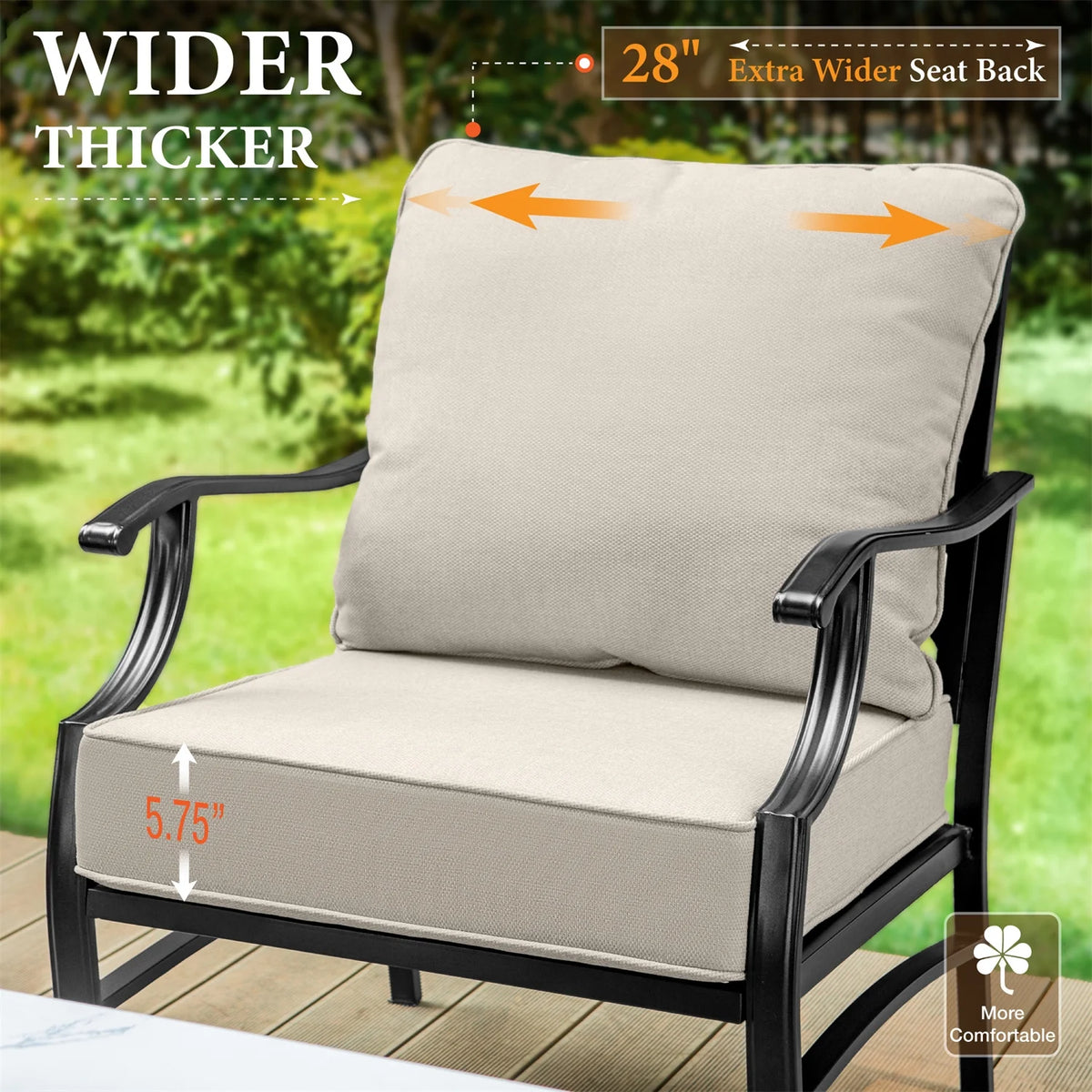 Beige 9-Seater Patio Conversation Set with Swivel Chair Sofa P426717