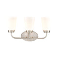 3-Light Bath Brushed Nickel H866