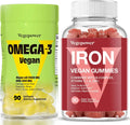 Vegan Iron Gummies + Vegan Omega-3 90 Count W707