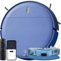 Robot Vacuum and Mop Combo 230ML Water Tank Blue E288771