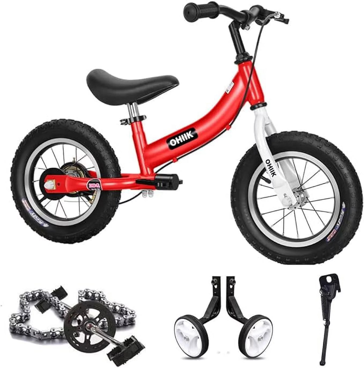 2 in 1 Kids Balance Bike with Pedal Kit X818