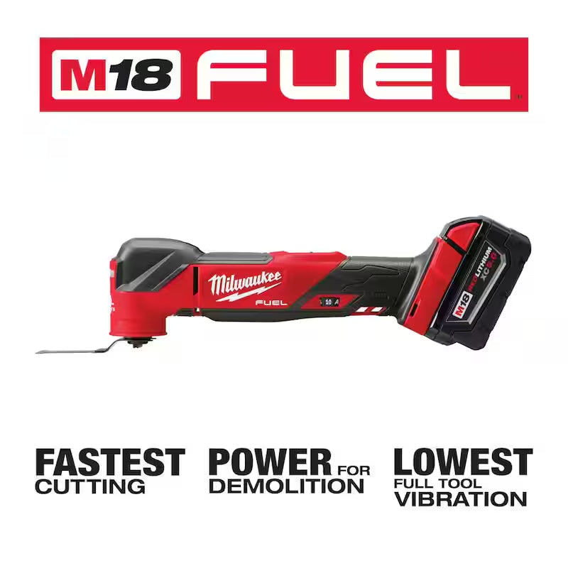 Oscillating Multi Tool Kit with Battery, Charger, Bag and Carbide Blades T112686