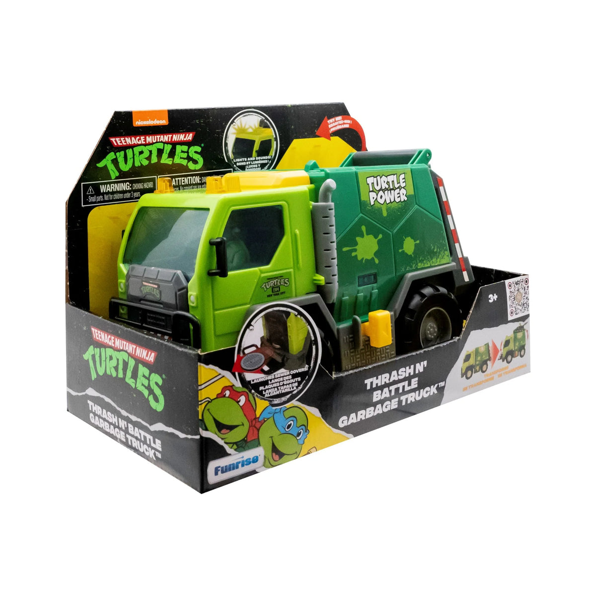 Green Garbage Truck C37646