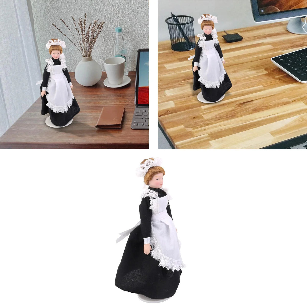 1:12 Scale Porcelain Maid Dollhouse Miniature R393