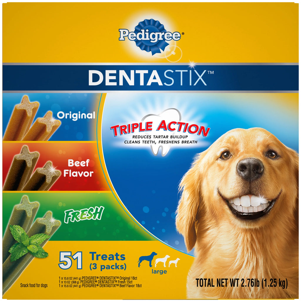 2.76 lb. 51 Count Dental Treat for Dog Q73416