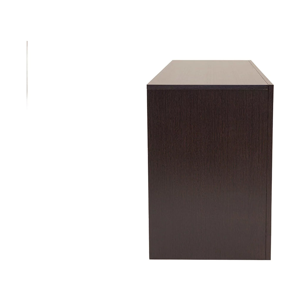55" Modern TV Stand with Storage, Wenge Brown B99116