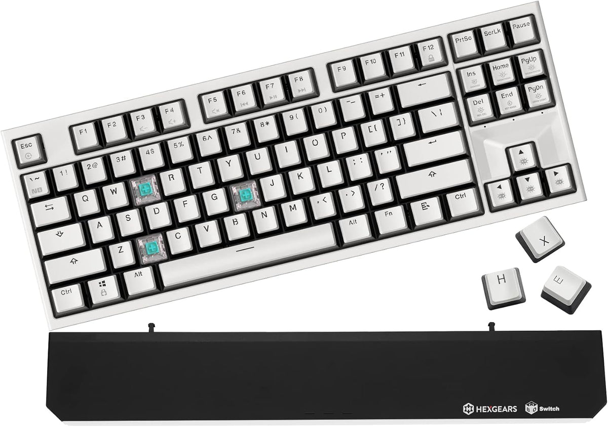 Wireless Mechanical Keyboard with Blue Kailh Box Switches O8438