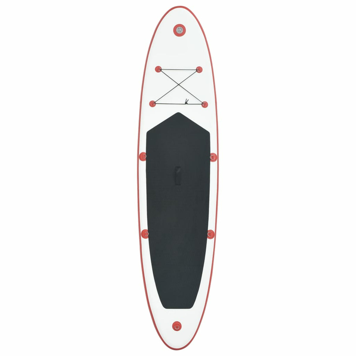 Red and White Inflatable Paddleboard Set R9618