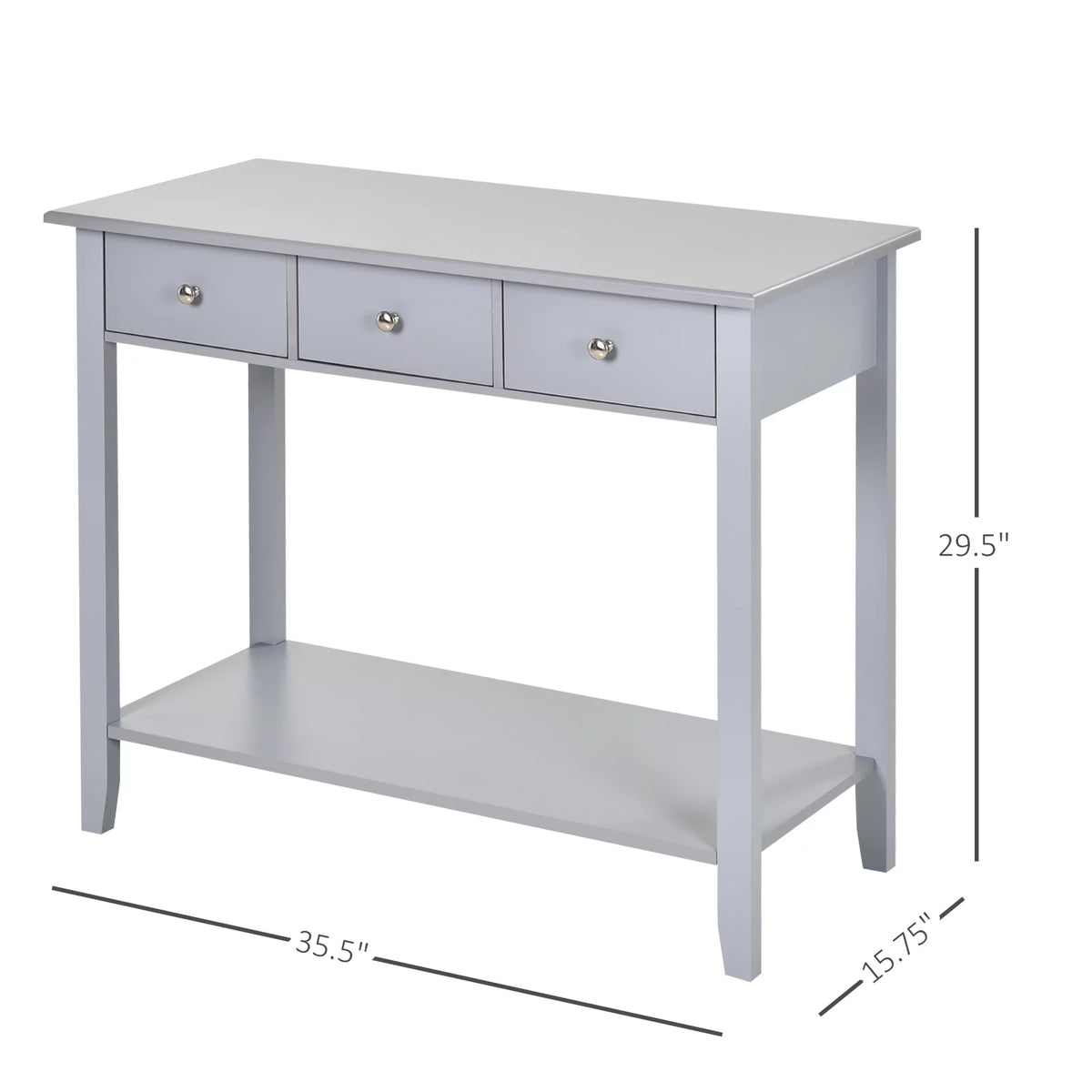 Console Table with Drawer and Bottom Shelf I290