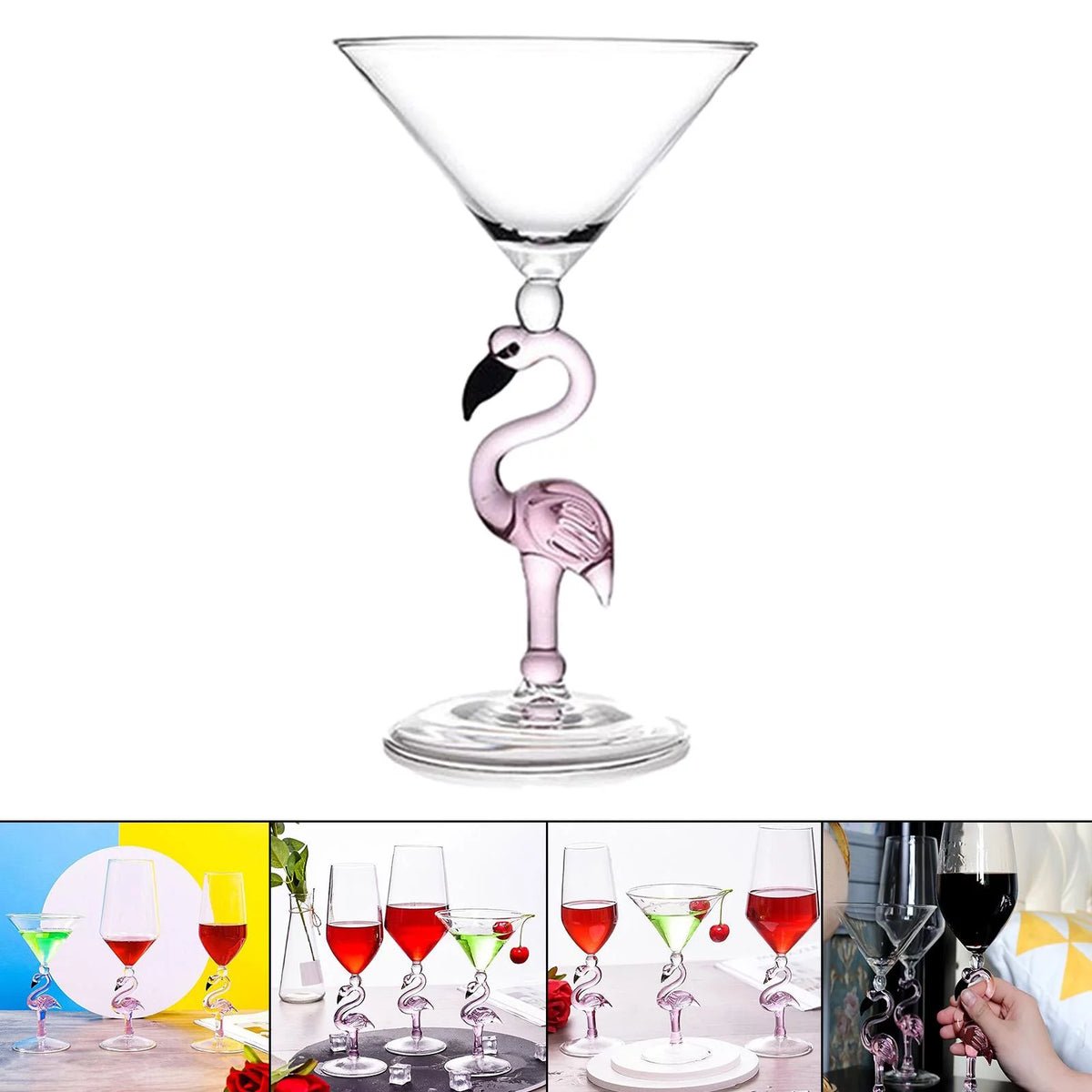 Pink Flamingo Martini Goblet 200ML T602243