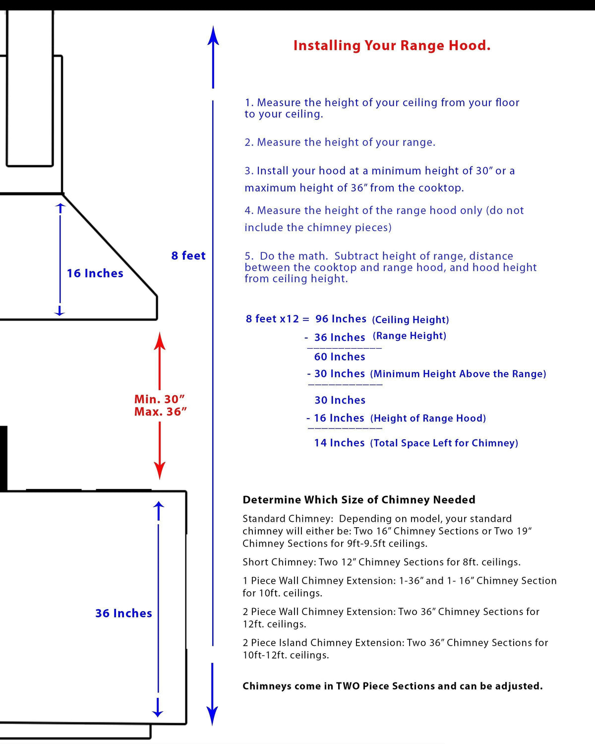 Chimney Extension for 9 ft. to 10 ft. Ceilings K201079