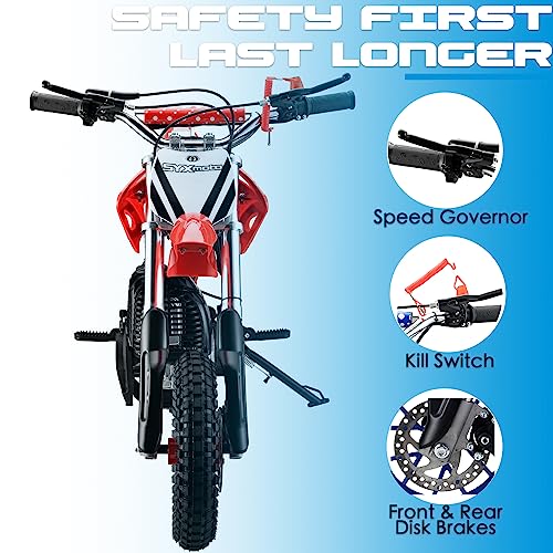 4-Stroke 40cc Mini Dirt Bike (White) H438