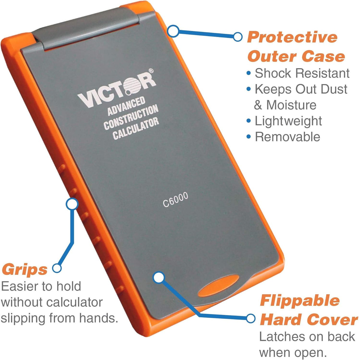Construction Calculator with Protective Case V32866