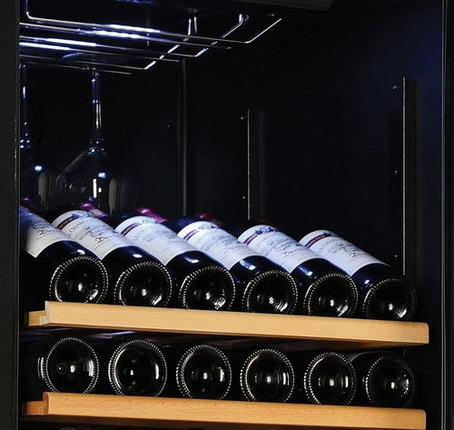 173-Bottle Dual Zone Compressor Wine Fridge Refrigerator Q234047