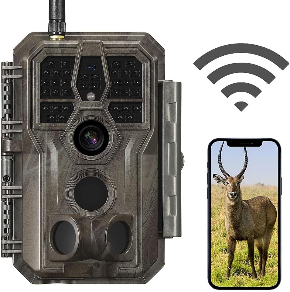 32MP 1296P WiFi Trail Camera with Night Vision Motion Activated Waterproof IP66 N2289