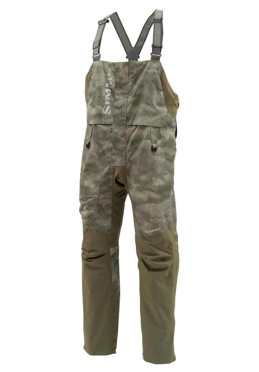 Simms Challenger Bib - S Hex Camo Storm H90589