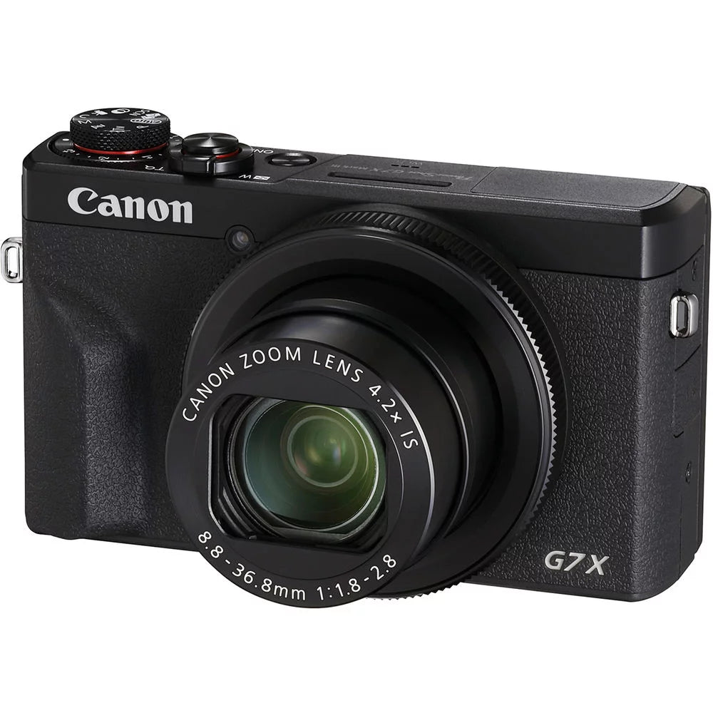 Black Digital Camera with 64GB Card, Card Reader, Soft Bag, Flex Tripod, Hand Strap E394