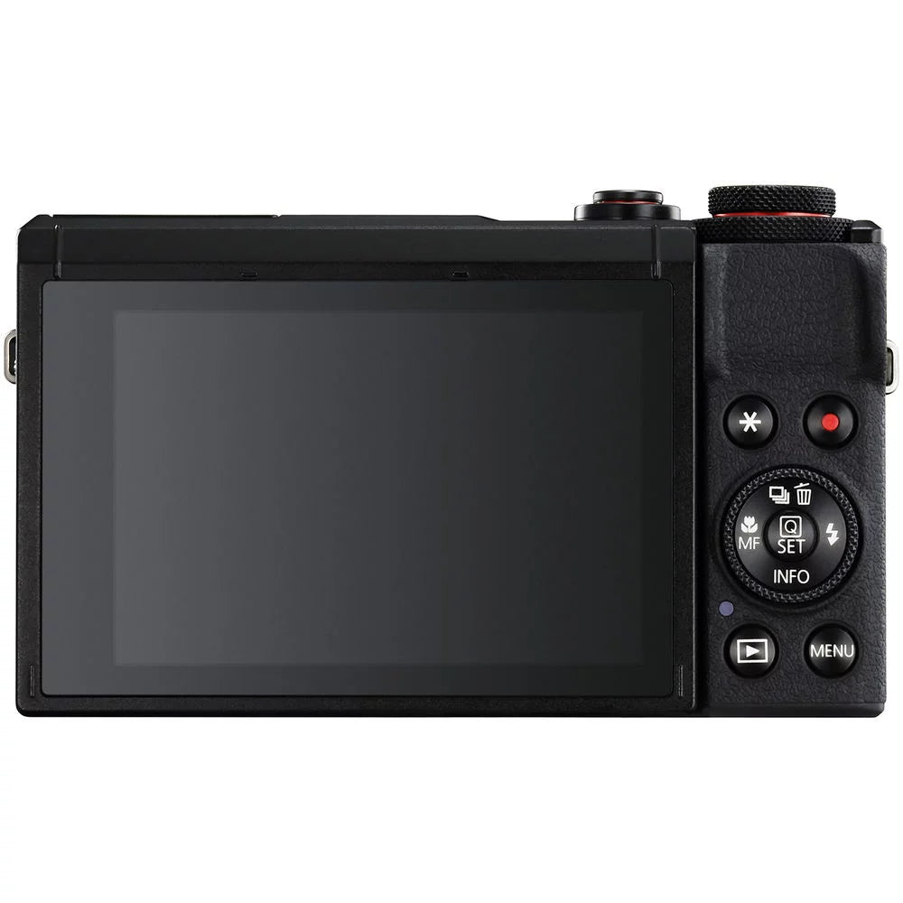 Black Digital Camera with 64GB Card, Card Reader, Soft Bag, Flex Tripod, Hand Strap E394