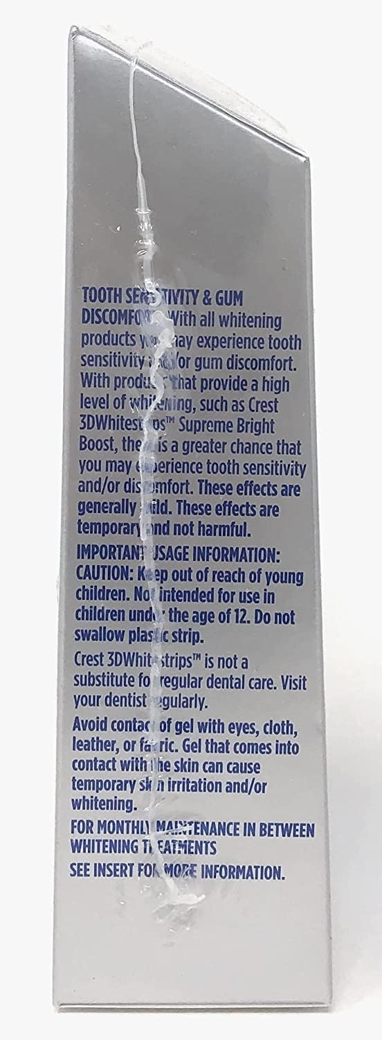 Teeth Whitening Strips, 7 Treatments, 14 Count O34387