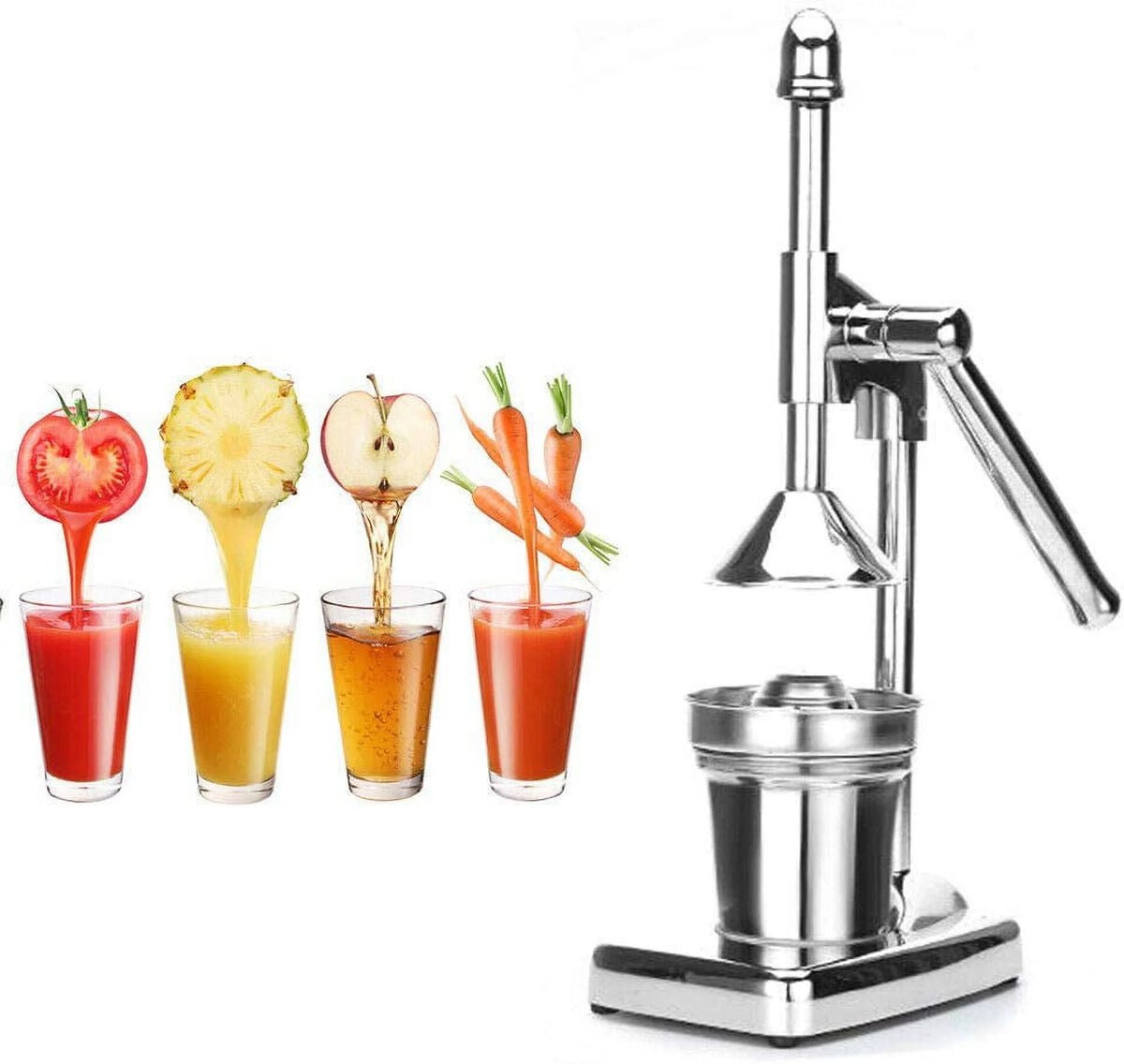 Stainless Steel Manual Citrus Juicer O251169