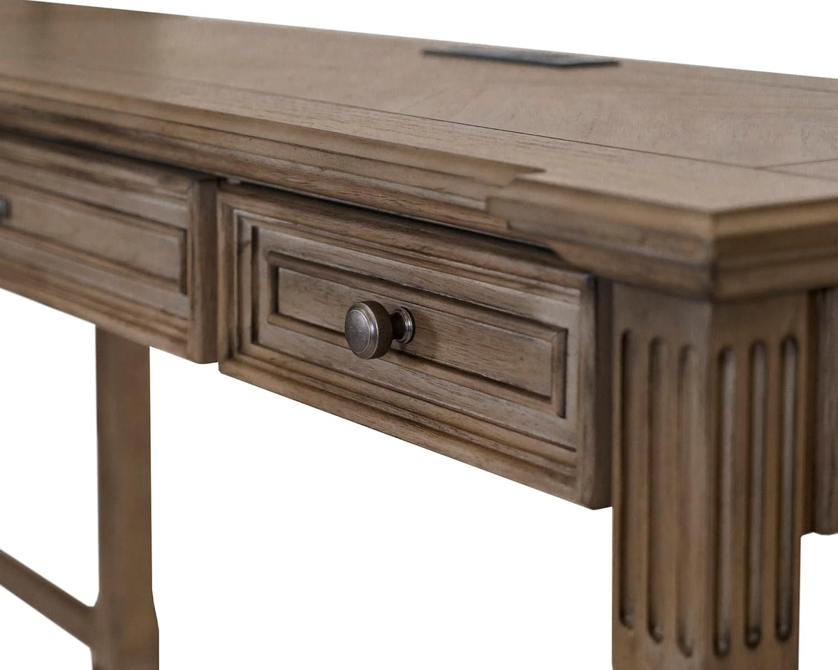 Light Brown Wood Writing Desk J664286
