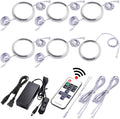 Dimmable Linkable Wired LED Puck Lights, 14 Lights Q128719