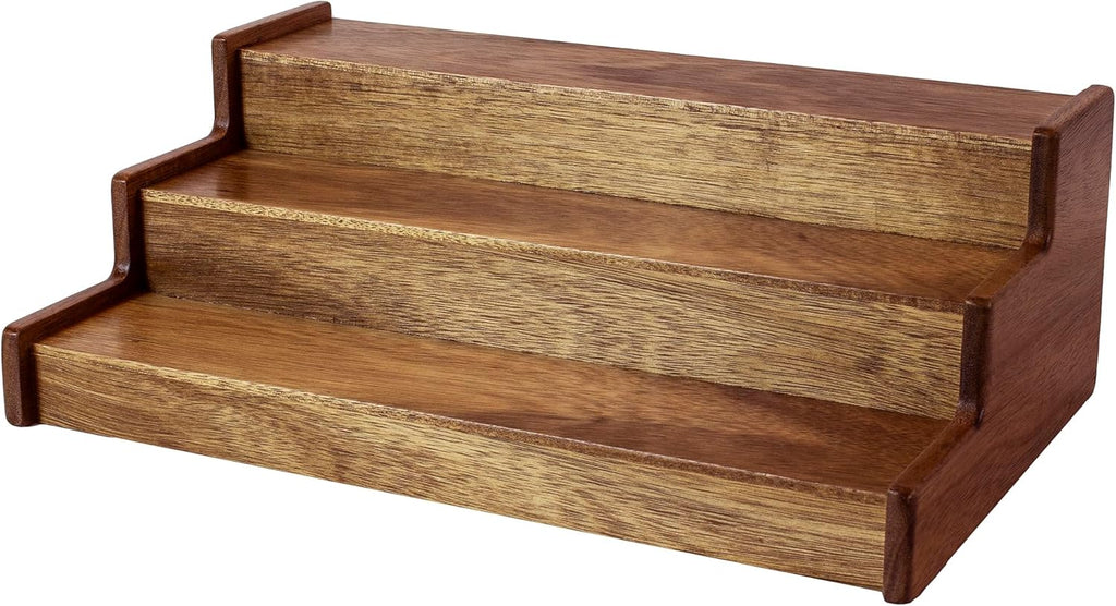 3 Tier Acacia Wood Spice Rack X63494