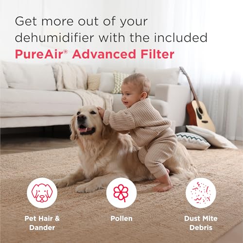50-Pint Portable Dehumidifier with Wi-Fi, White D686