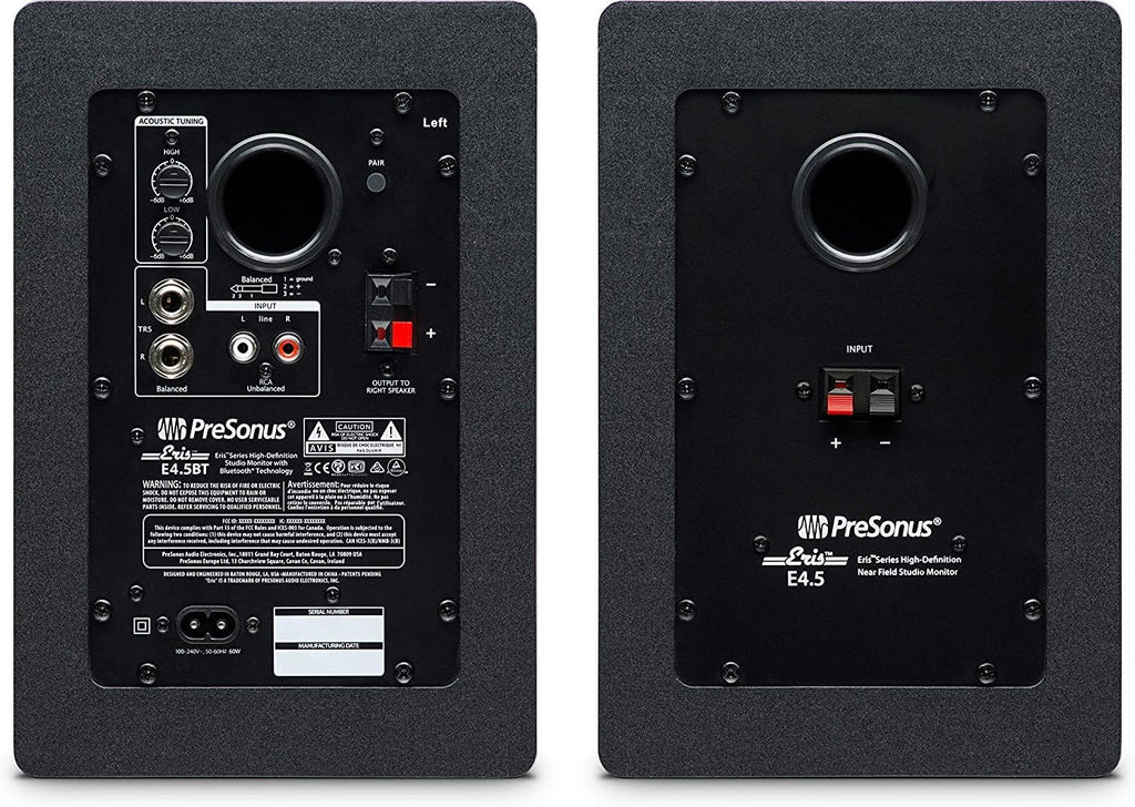 Audio Interface with Studio Monitors and Instrument Cable H377333