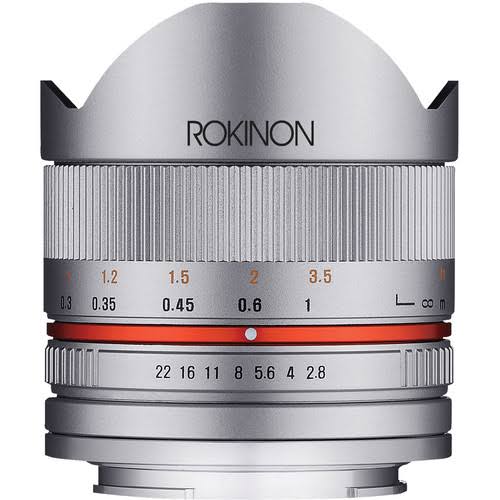 Silver 8mm f/2.8 Fisheye Lens M467