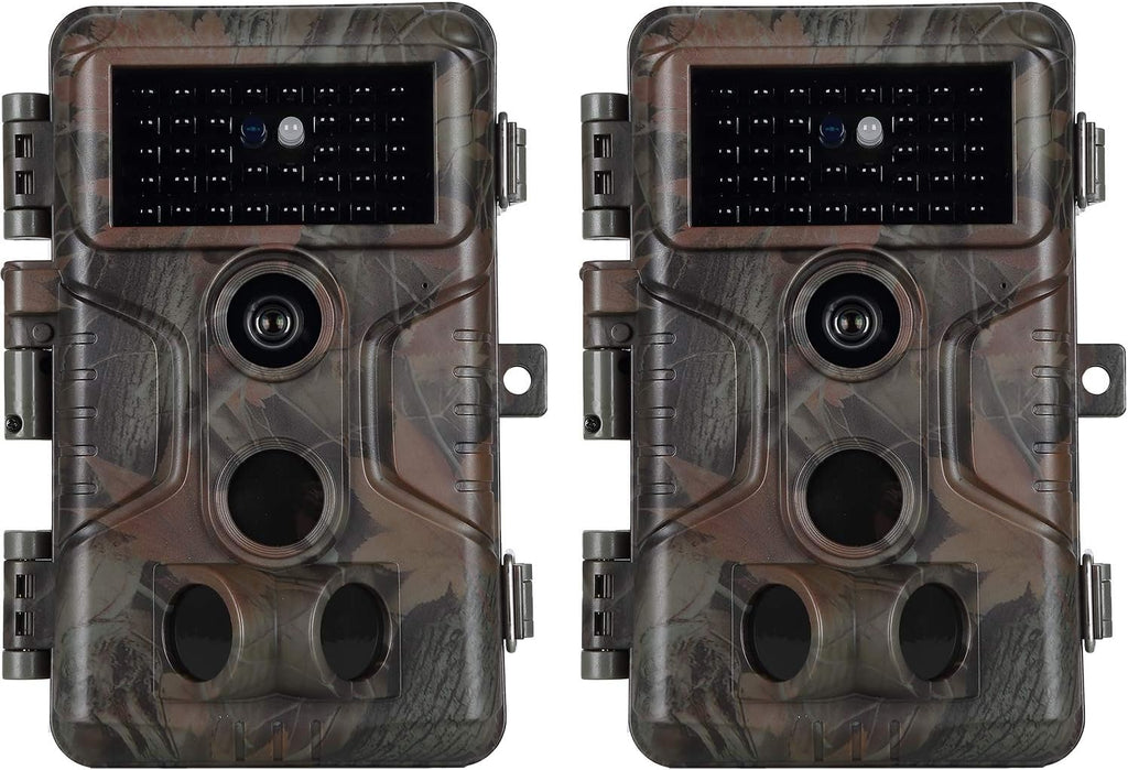 2-Pack 24MP 1296P Trail Cameras with Night Vision F422132