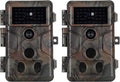 2-Pack 24MP 1296P Trail Cameras with Night Vision F422132