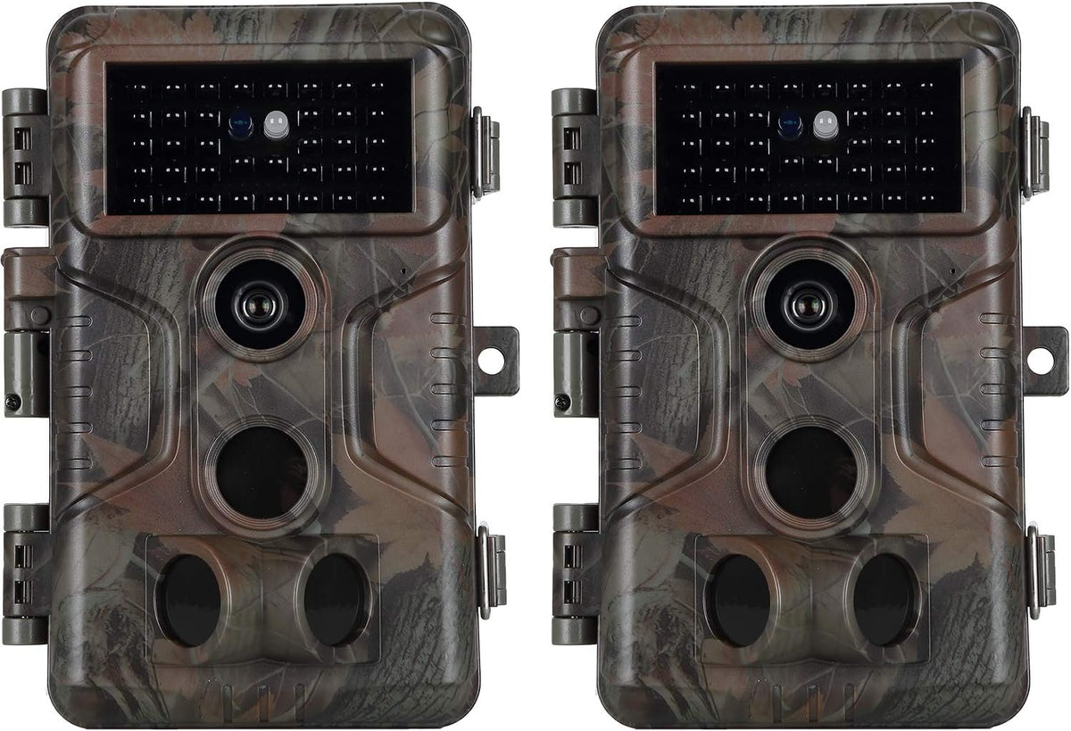 2-Pack 24MP 1296P Trail Cameras with Night Vision F422132