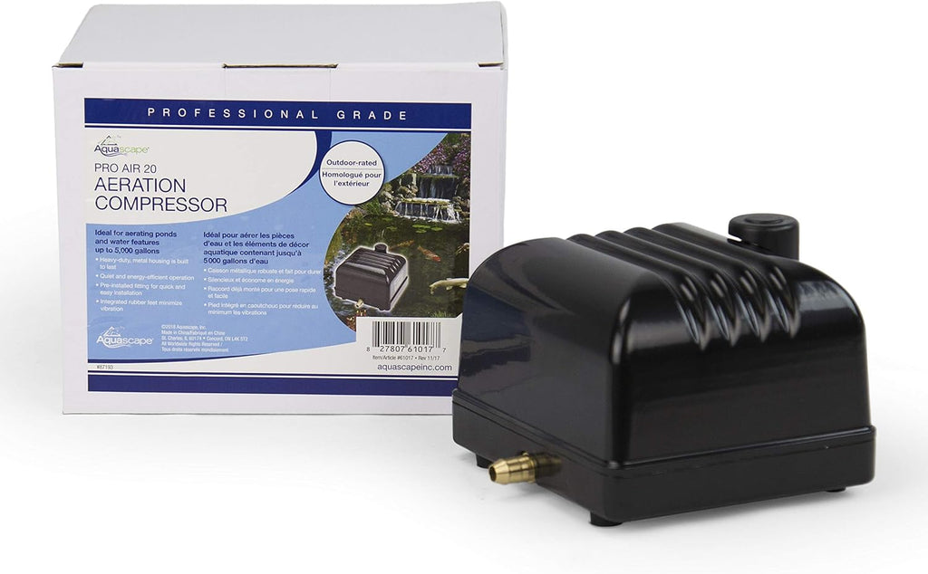 Pond Aerator and Aeration Kit with Tubing and Diffusers X2353