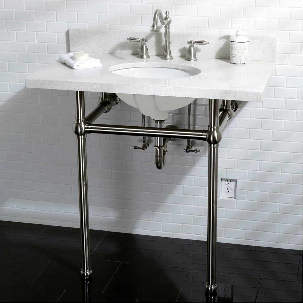 Oil Rubbed Bronze Widespread Lavatory Faucet with Pop-Up P541110